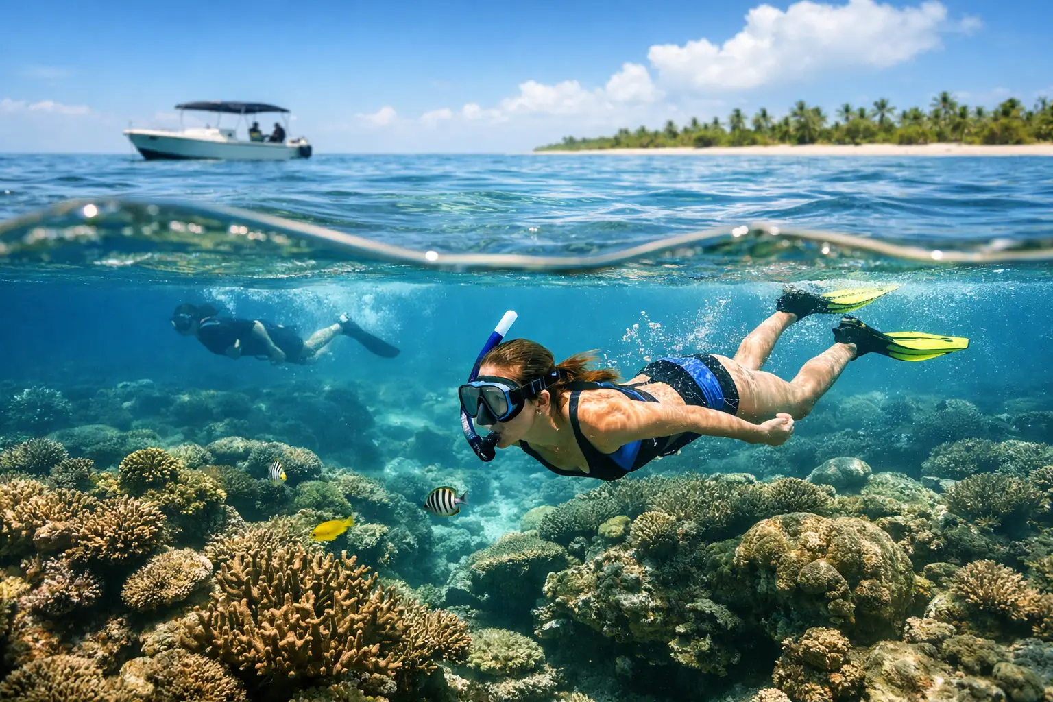 Snorkeling Trips Bar Reef in Kalpitiya